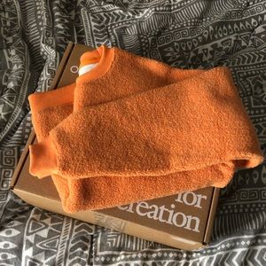 Outdoor Voices Papaya Megafleece Crewneck